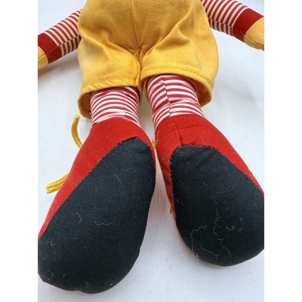 Vintage Ronald McDonald Plush Doll 1984 15